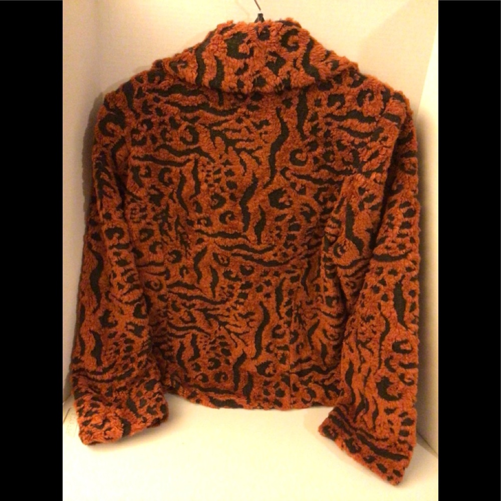 Simon Chang Jacket Faux Fur View 4